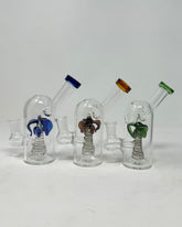 7 Inch Tree Shape Perc Side Car Rig